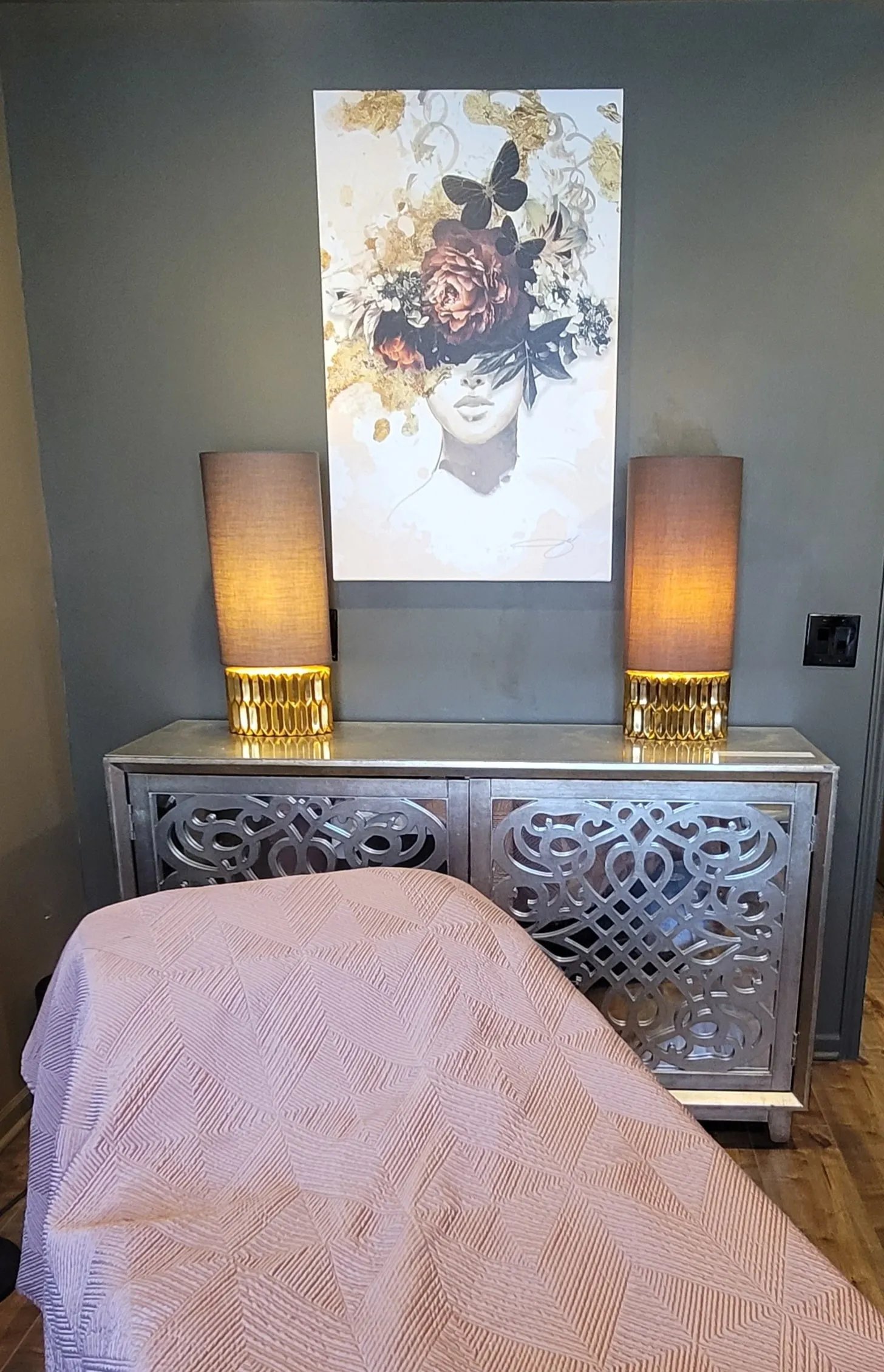 Clean, professional medical spa treatment room with neutral tones at Ciao Bella The Med Spa in LINCOLN