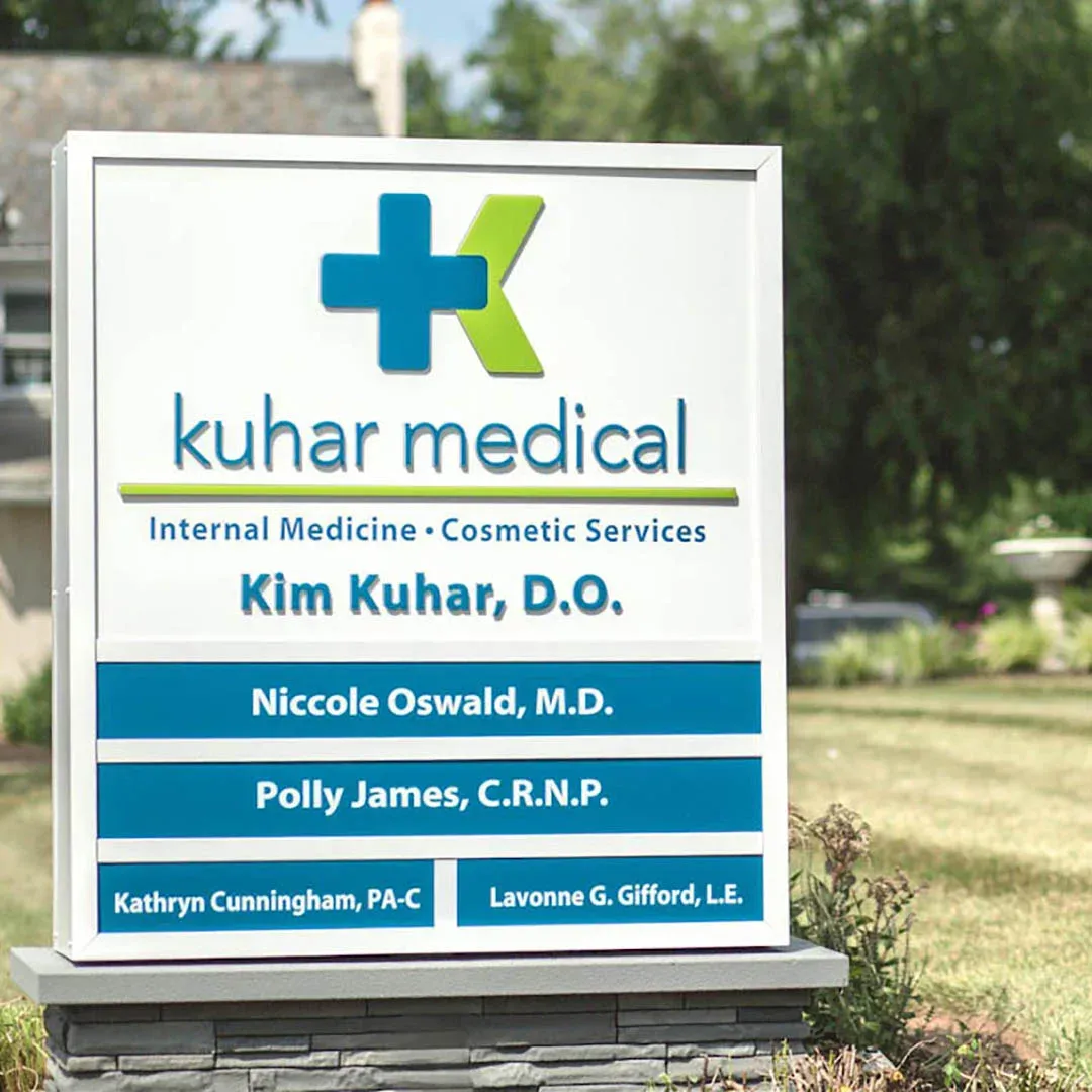 Clean, professional medical spa treatment room with neutral tones at Kuhar Cosmetics in Silverdale