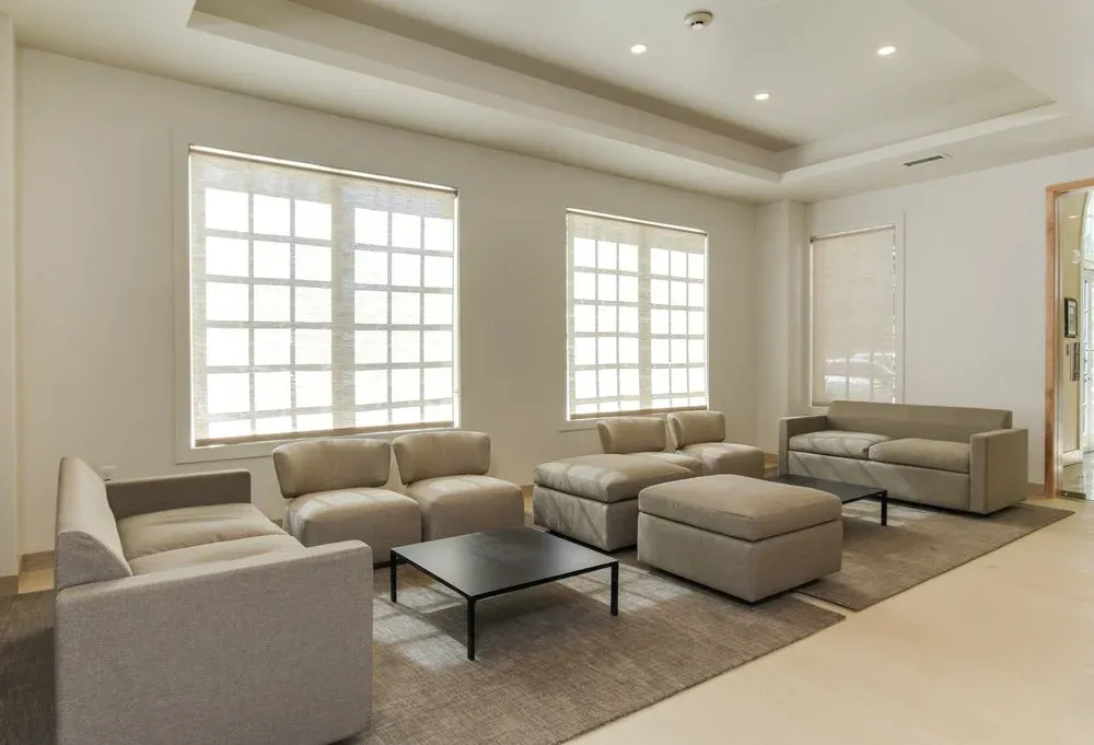 Clean, professional medical spa treatment room with neutral tones at Aesthetic Solutions in Chapel Hill