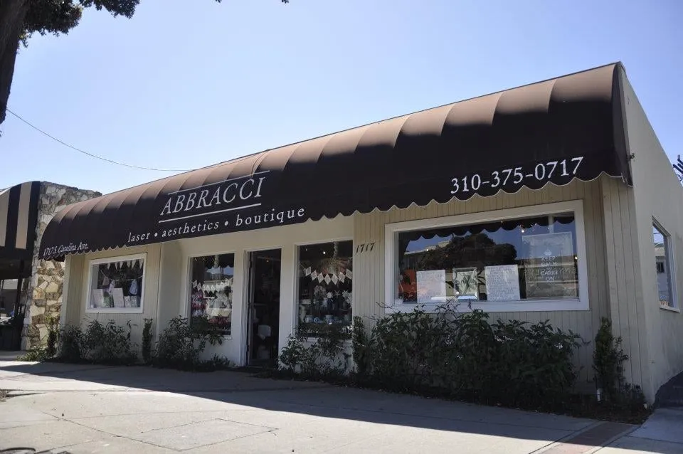 Clean, professional medical spa treatment room with neutral tones at Abbracci Medspa in Redondo Beach