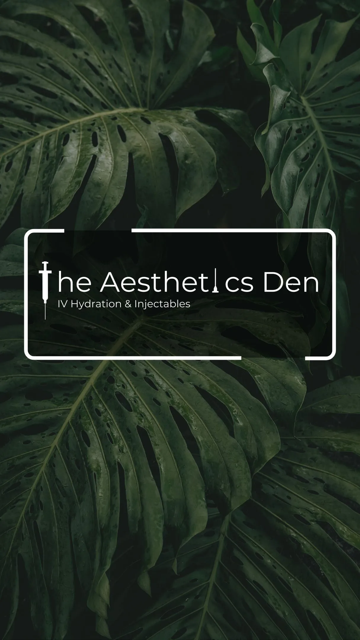 Clean, professional medical spa treatment room with neutral tones at The Aesthetics Den in East Dundee