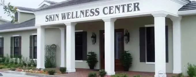 Clean, professional medical spa treatment room with neutral tones at Skin Wellness Center in Pinellas Park
