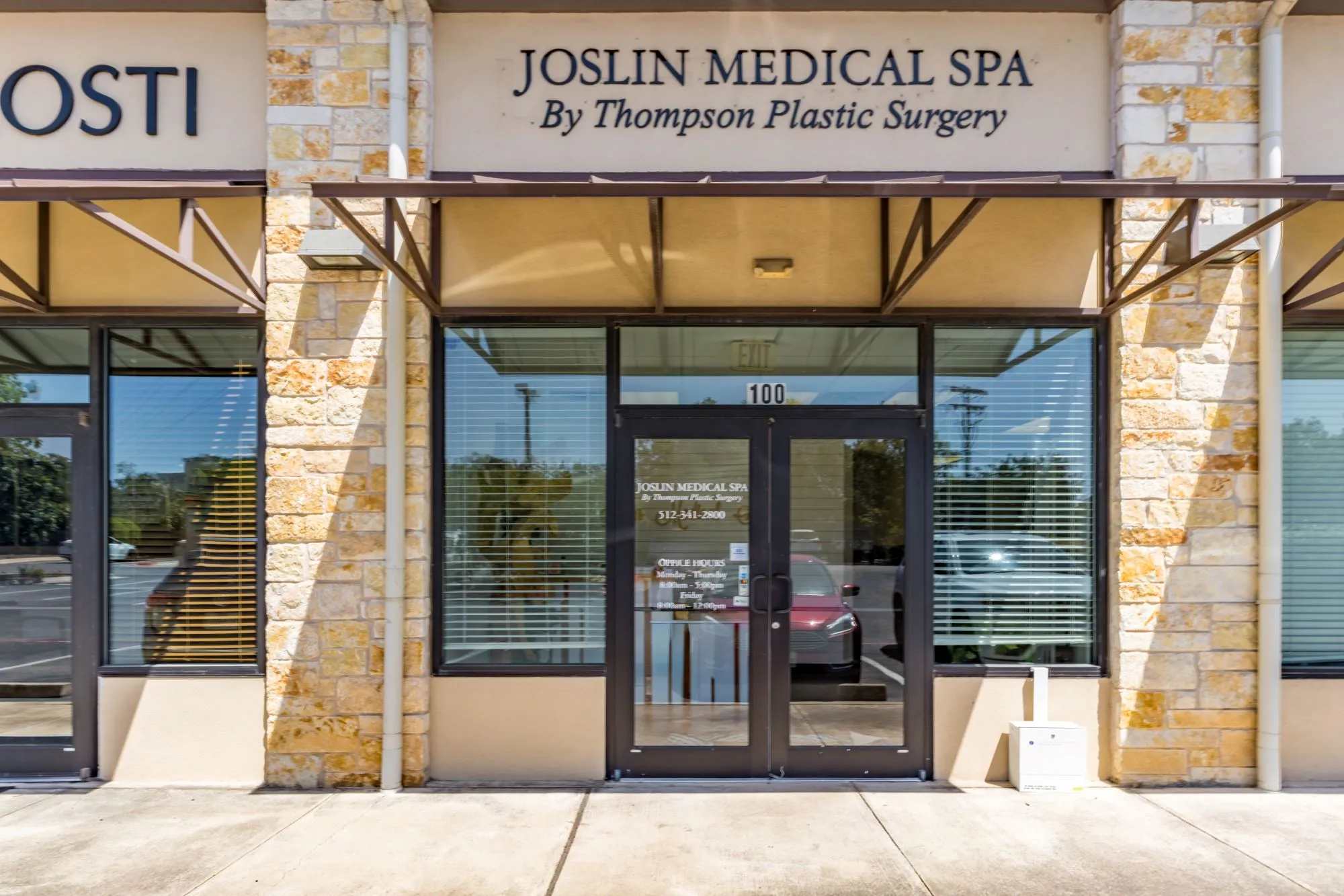 Clean, professional medical spa treatment room with neutral tones at Joslin Medical Spa in Georgetown