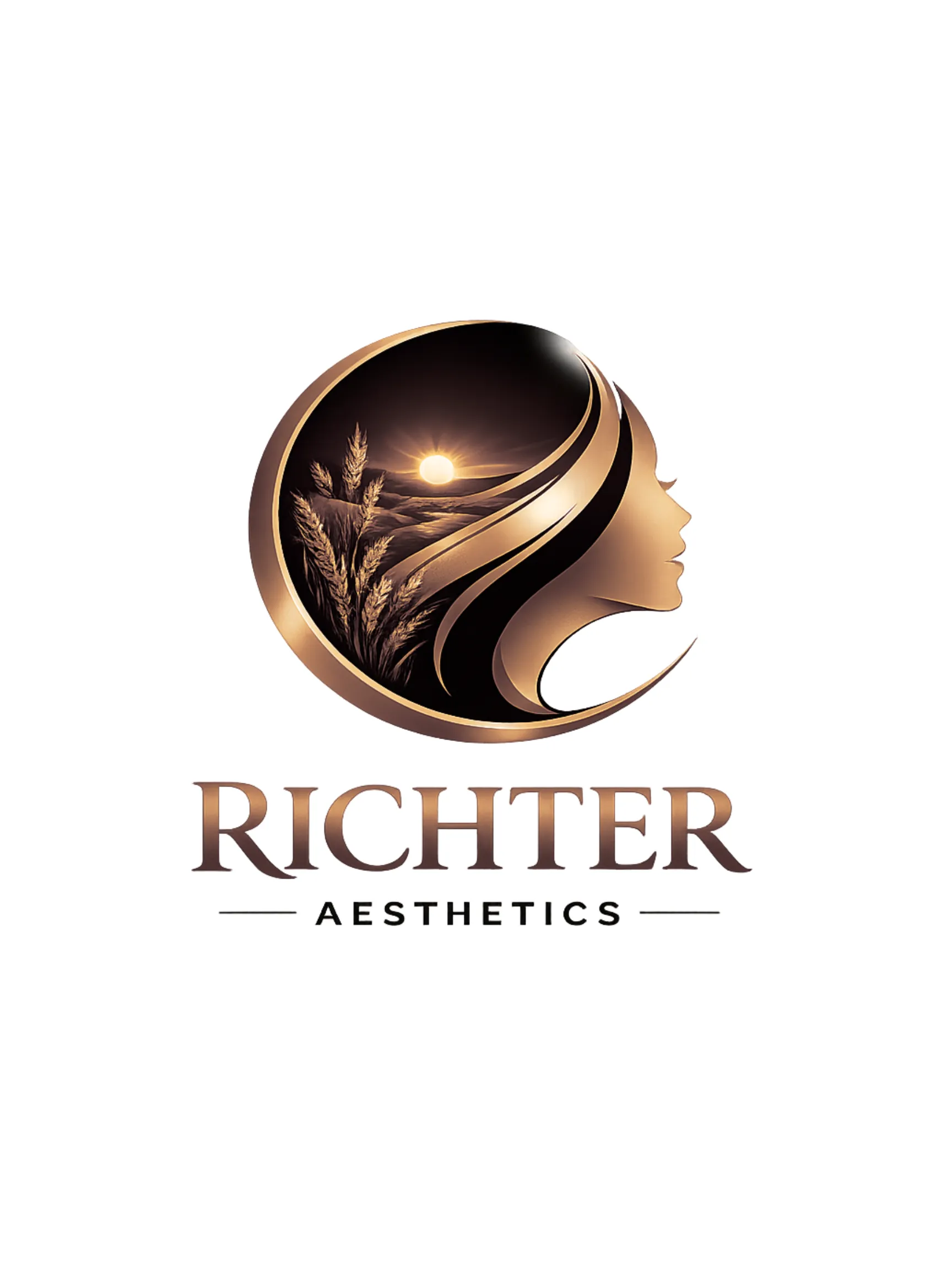 Clean, professional medical spa treatment room with neutral tones at Richter Aesthetics LLC-Chester, MT in Chester