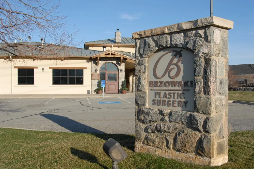 Clean, professional medical spa treatment room with neutral tones at Brzowski Plastic Surgery in Ogden