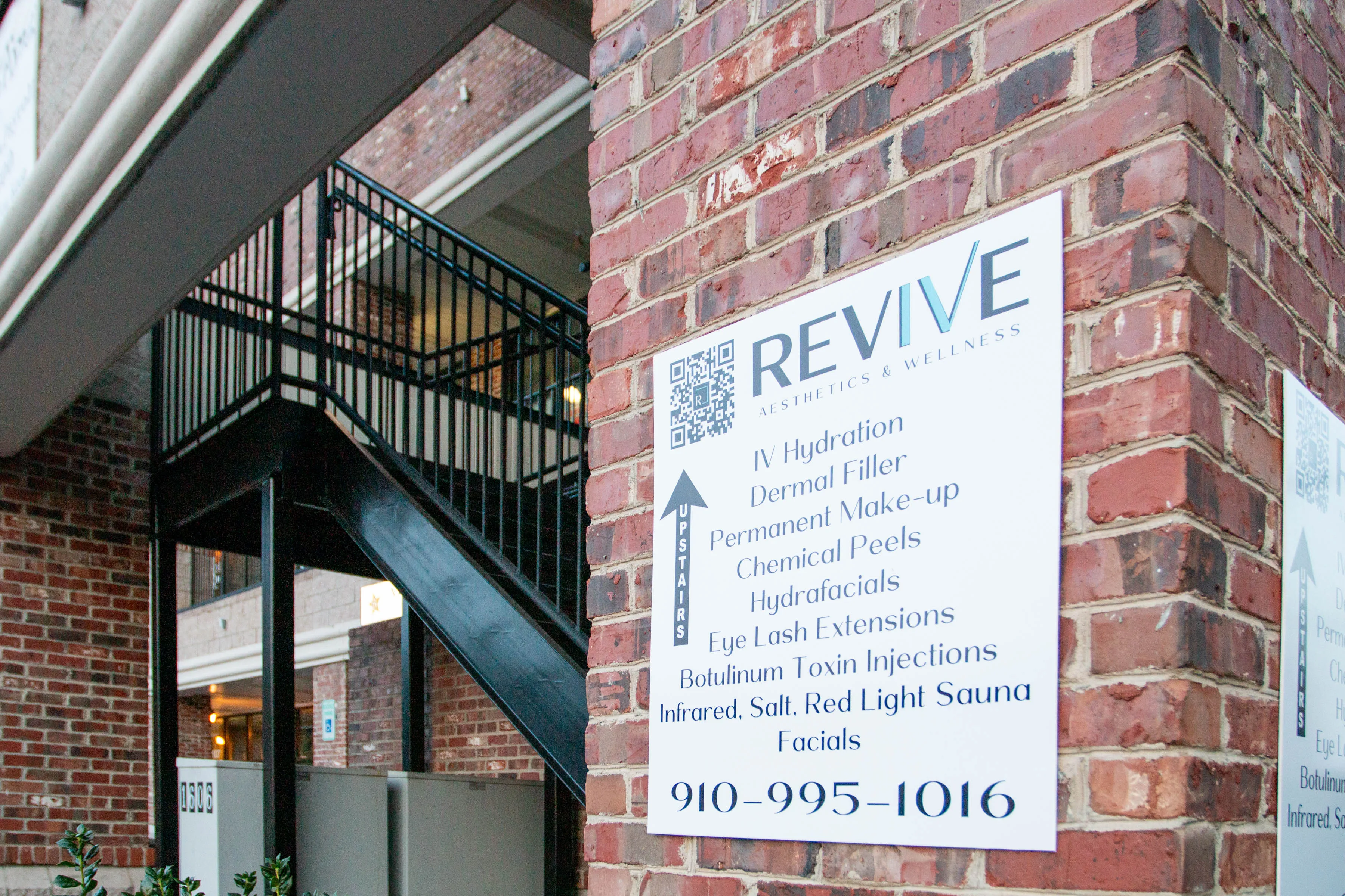 Clean, professional medical spa treatment room with neutral tones at Revive Aesthetics & Wellness in Rockingham