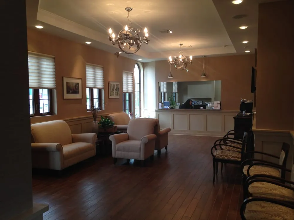 Clean, professional medical spa treatment room with neutral tones at Marotta MedSpa in Smithtown