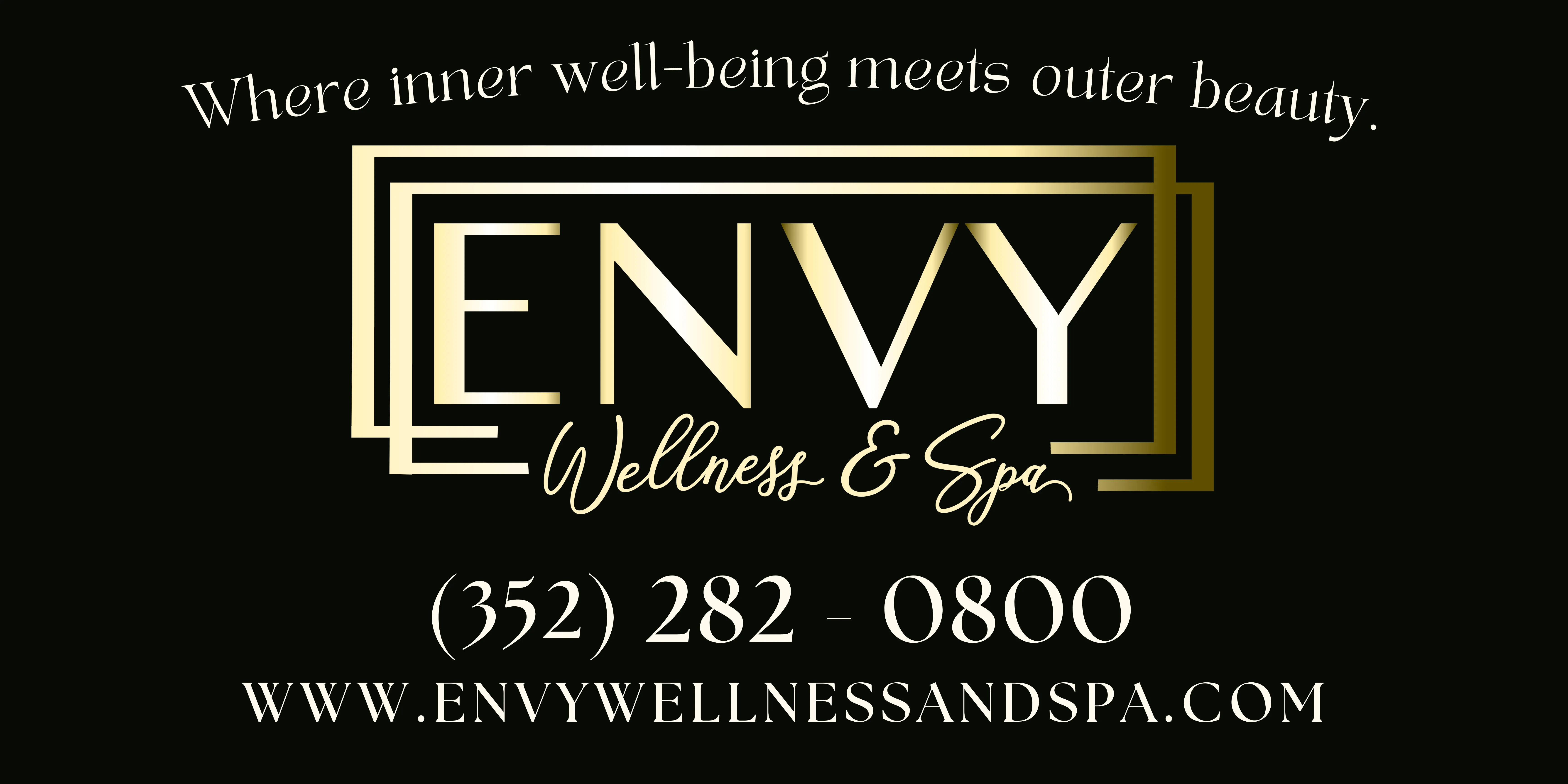 Clean, professional medical spa treatment room with neutral tones at Envy Wellness and Spa in Bushnell