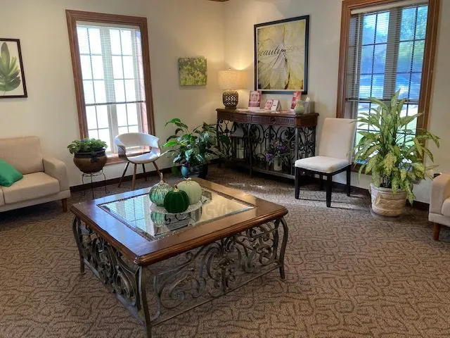 Clean, professional medical spa treatment room with neutral tones at Clinical Aesthetics of Tulsa in Tulsa