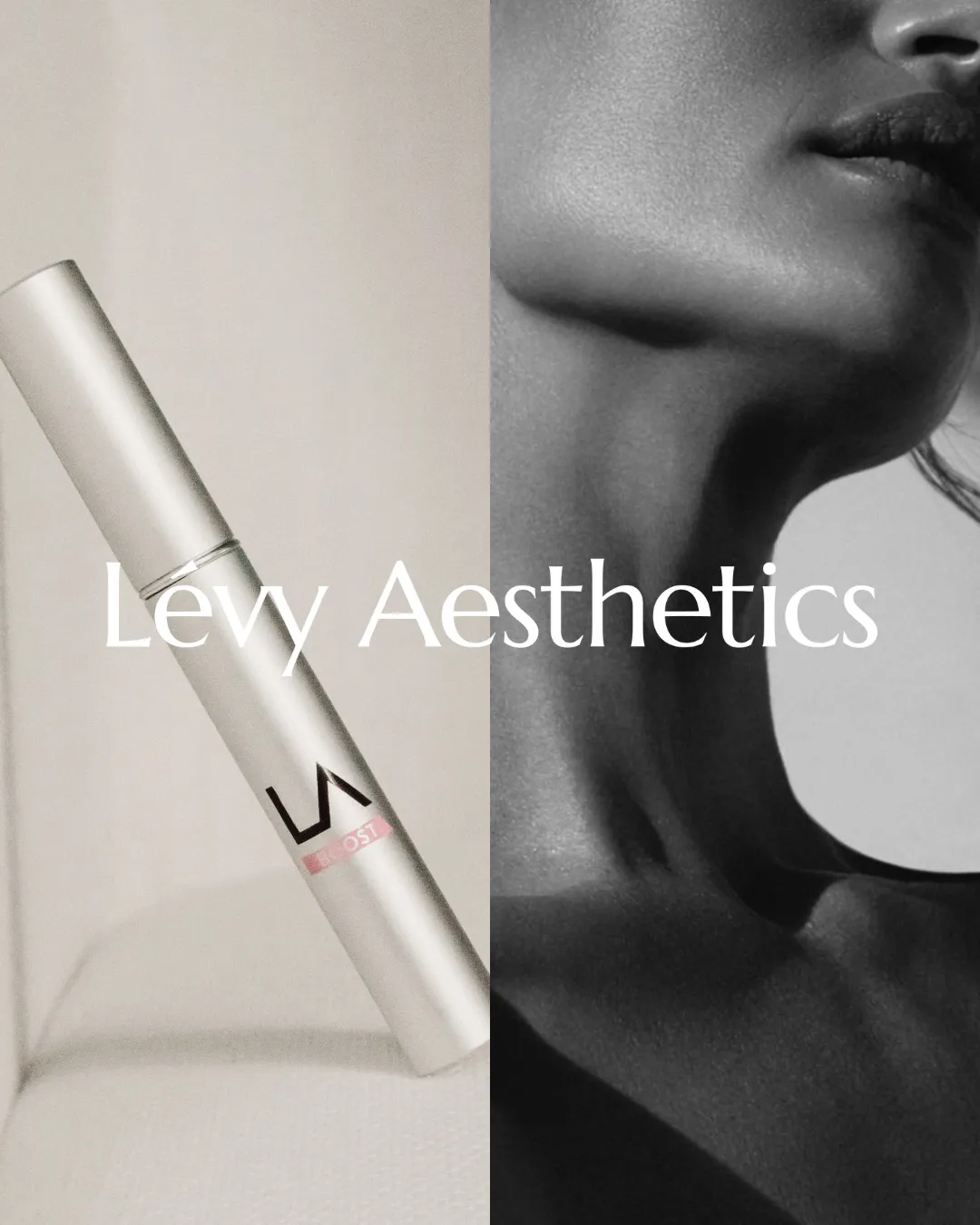 Clean, professional medical spa treatment room with neutral tones at Levy Aesthetics in Bellevue