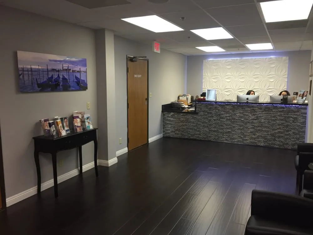 Clean, professional medical spa treatment room with neutral tones at South Bay Medspa Torrance in Torrance