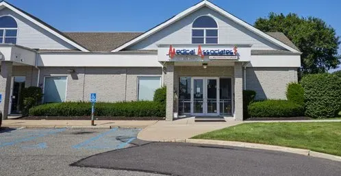 Clean, professional medical spa treatment room with neutral tones at Setauket Primary Medical Care in Setauket