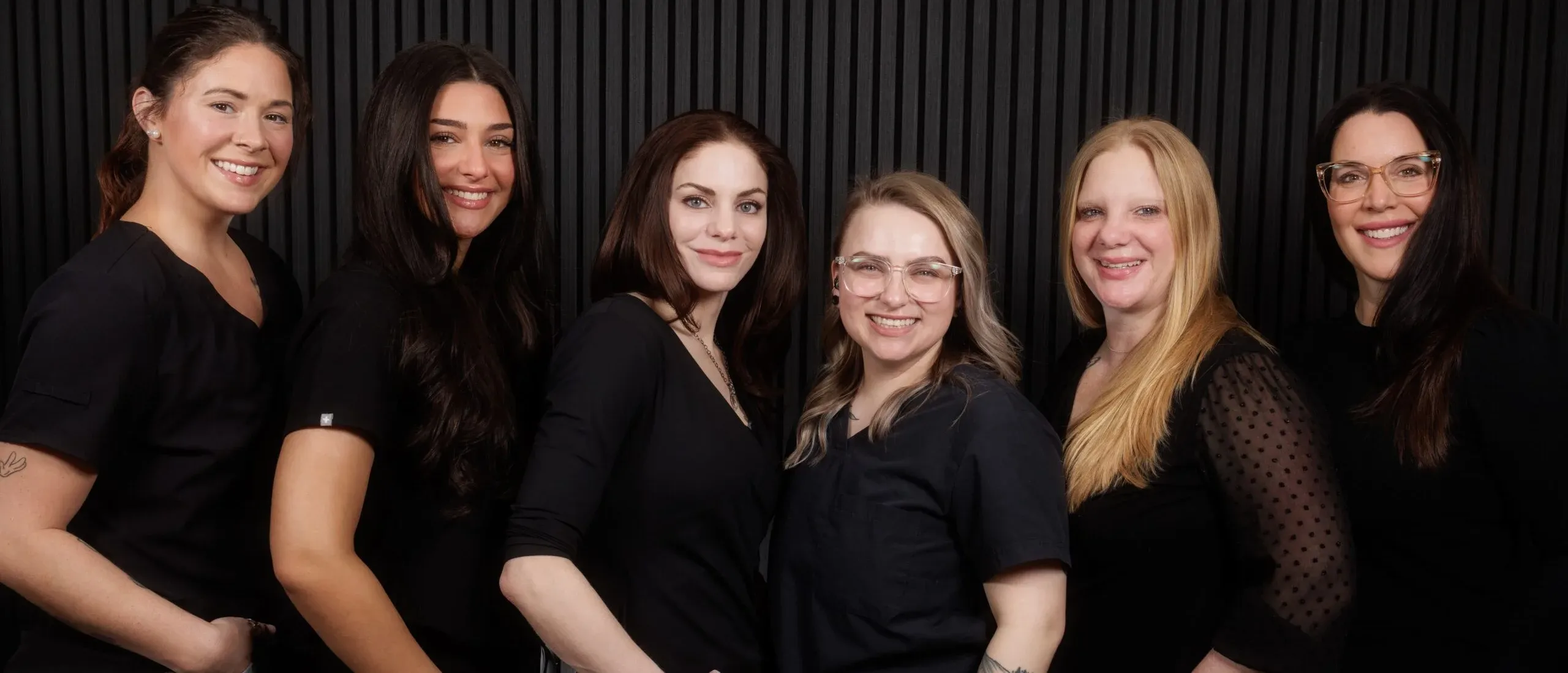 Clean, professional medical spa treatment room with neutral tones at Integrative Health + Aesthetics in Schenectady
