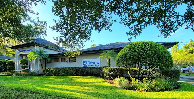 Clean, professional medical spa treatment room with neutral tones at Derrow Dermatology in Maitland