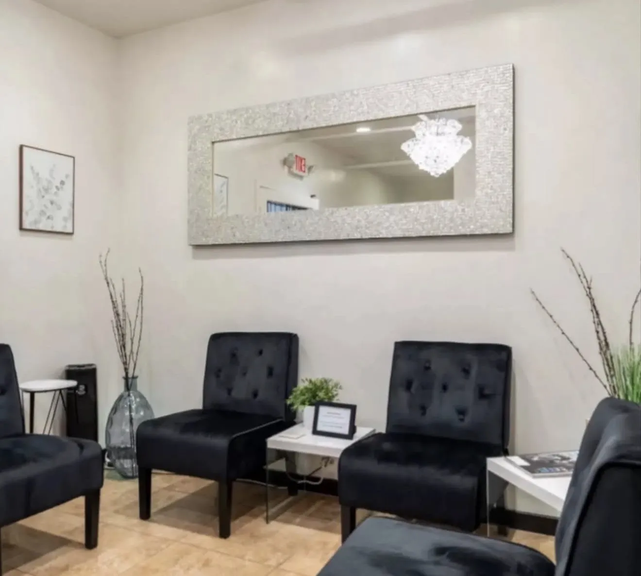 Clean, professional medical spa treatment room with neutral tones at Young Again Cosmetic Injections in Scottsdale