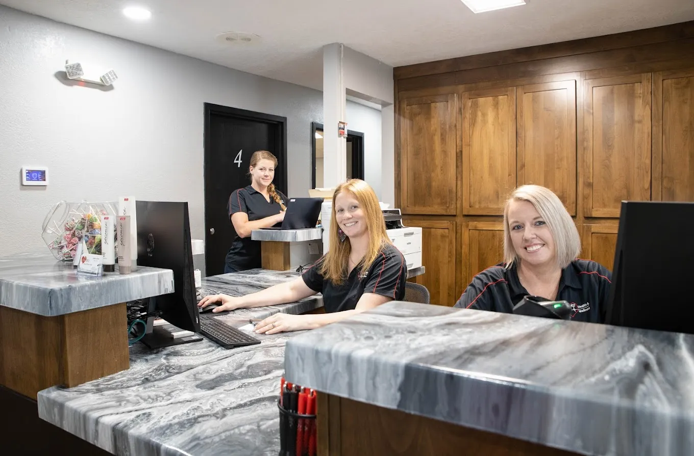 Clean, professional medical spa treatment room with neutral tones at 417 Health & Wellness in Springfield