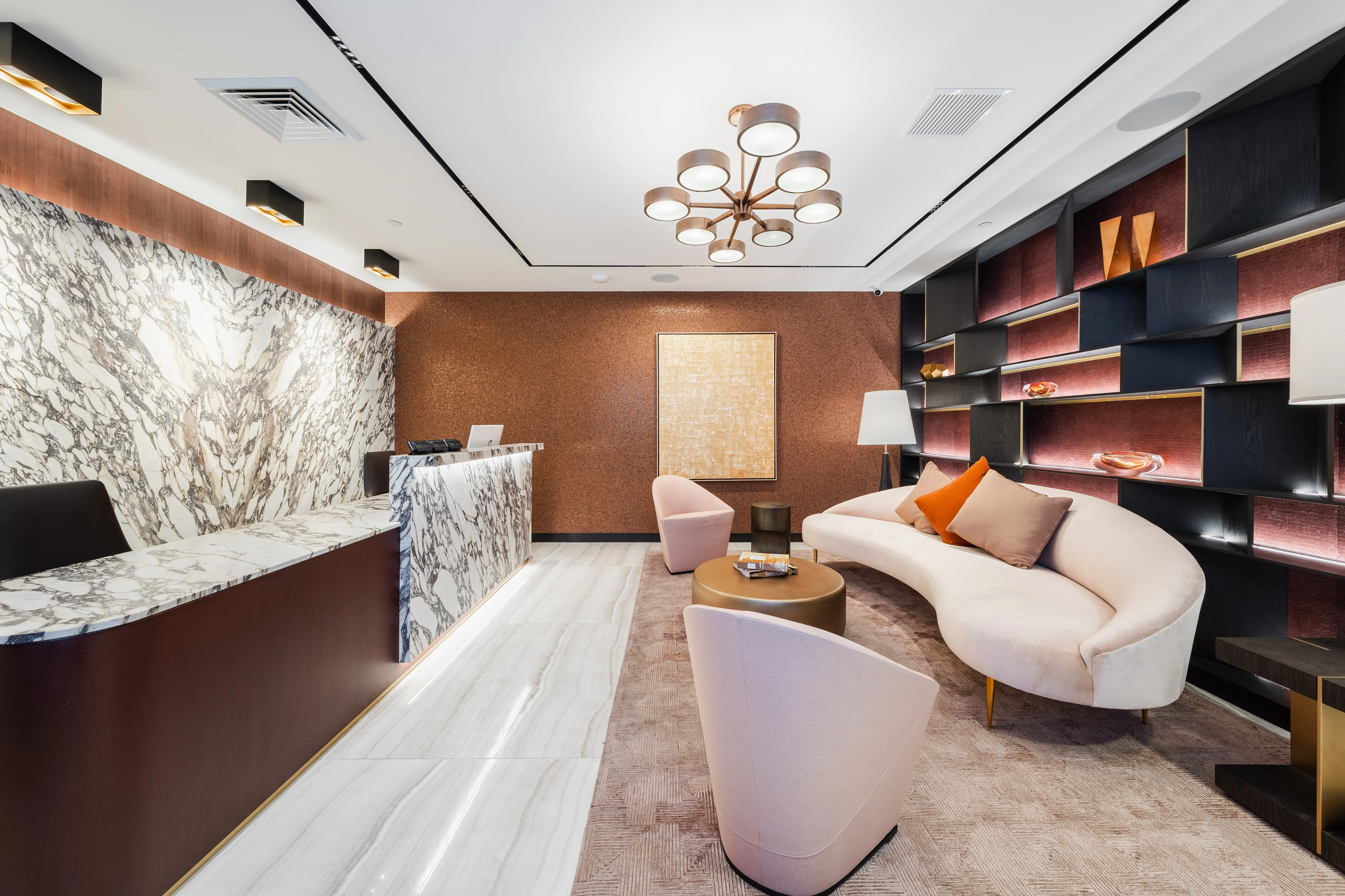 Clean, professional medical spa treatment room with neutral tones at Michael Zarrabi Plastic Surgery in Beverly Hills