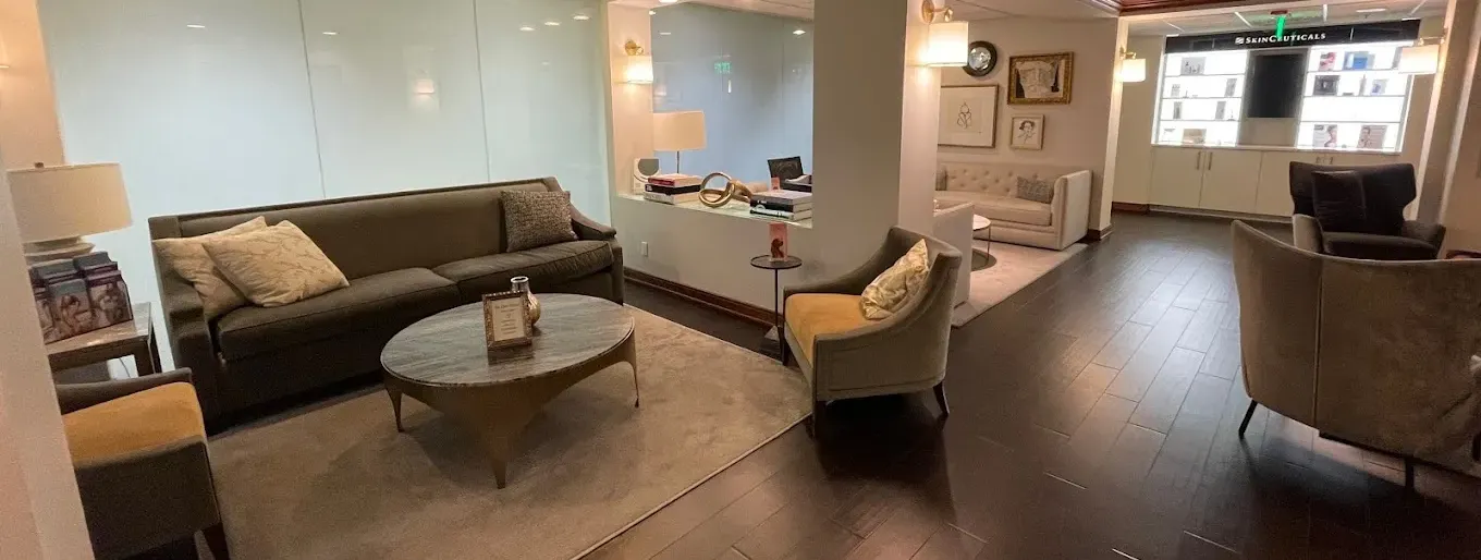Clean, professional medical spa treatment room with neutral tones at Plastic Surgery Associates in Grand Rapids
