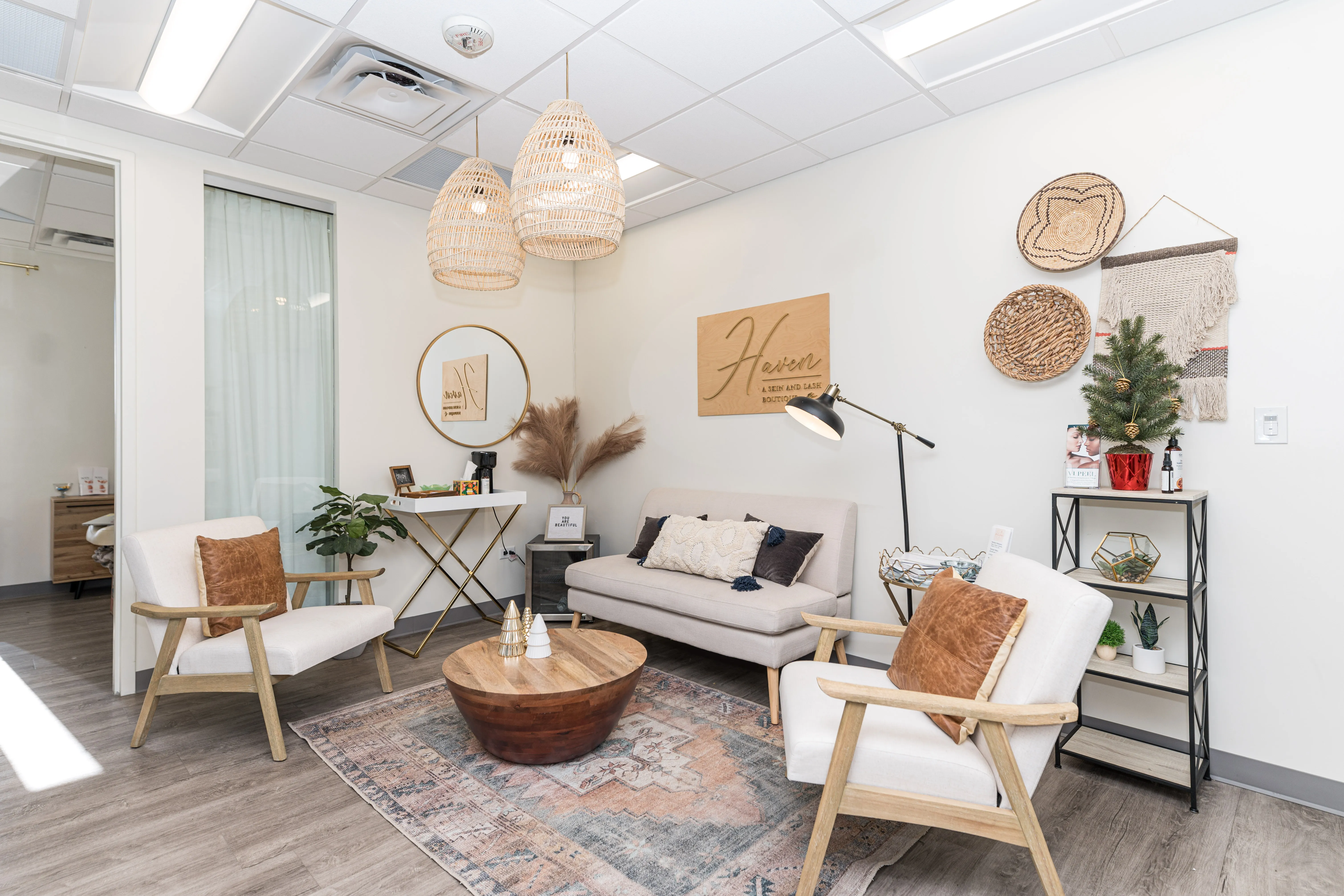 Clean, professional medical spa treatment room with neutral tones at Medical Aesthetics by MeiLon in Castle Rock