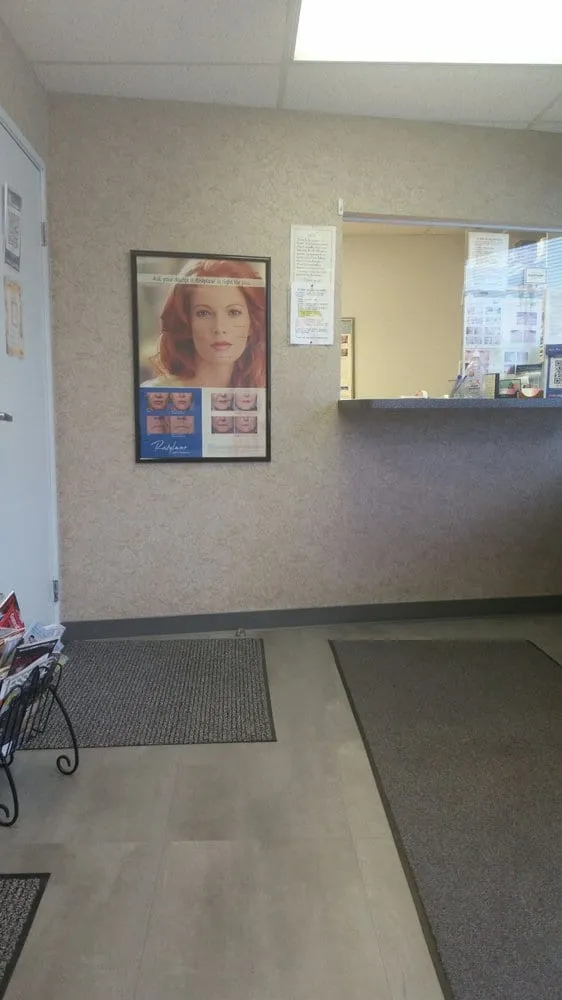 Clean, professional medical spa treatment room with neutral tones at Aesthetic Spa in Upland