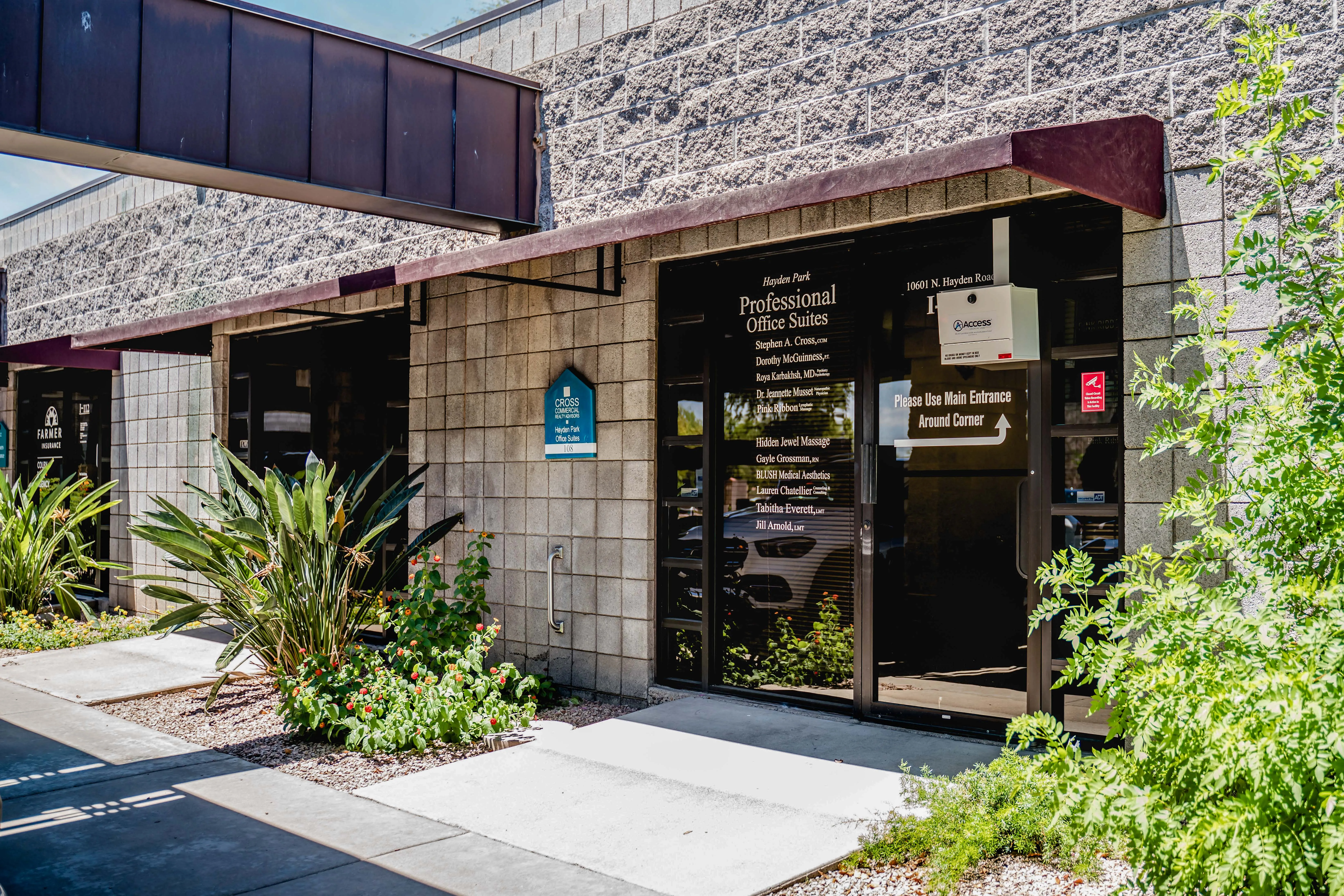 Clean, professional medical spa treatment room with neutral tones at Blush Medical Aesthetics in Scottsdale