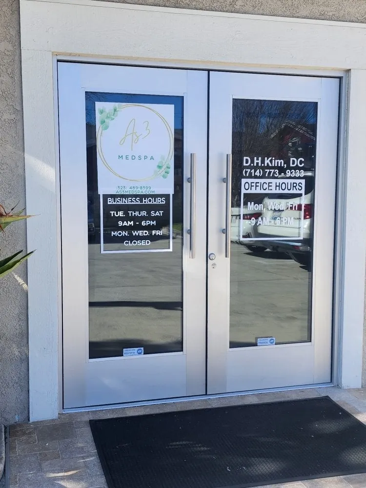 Clean, professional medical spa treatment room with neutral tones at AS3 MEDICAL SPA INC in Santa Fe springs