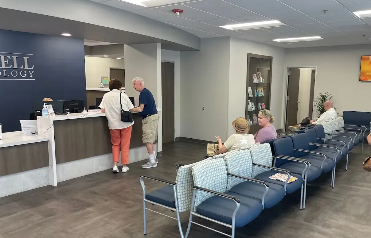 Clean, professional medical spa treatment room with neutral tones at Boswell Dermatology in Fresno