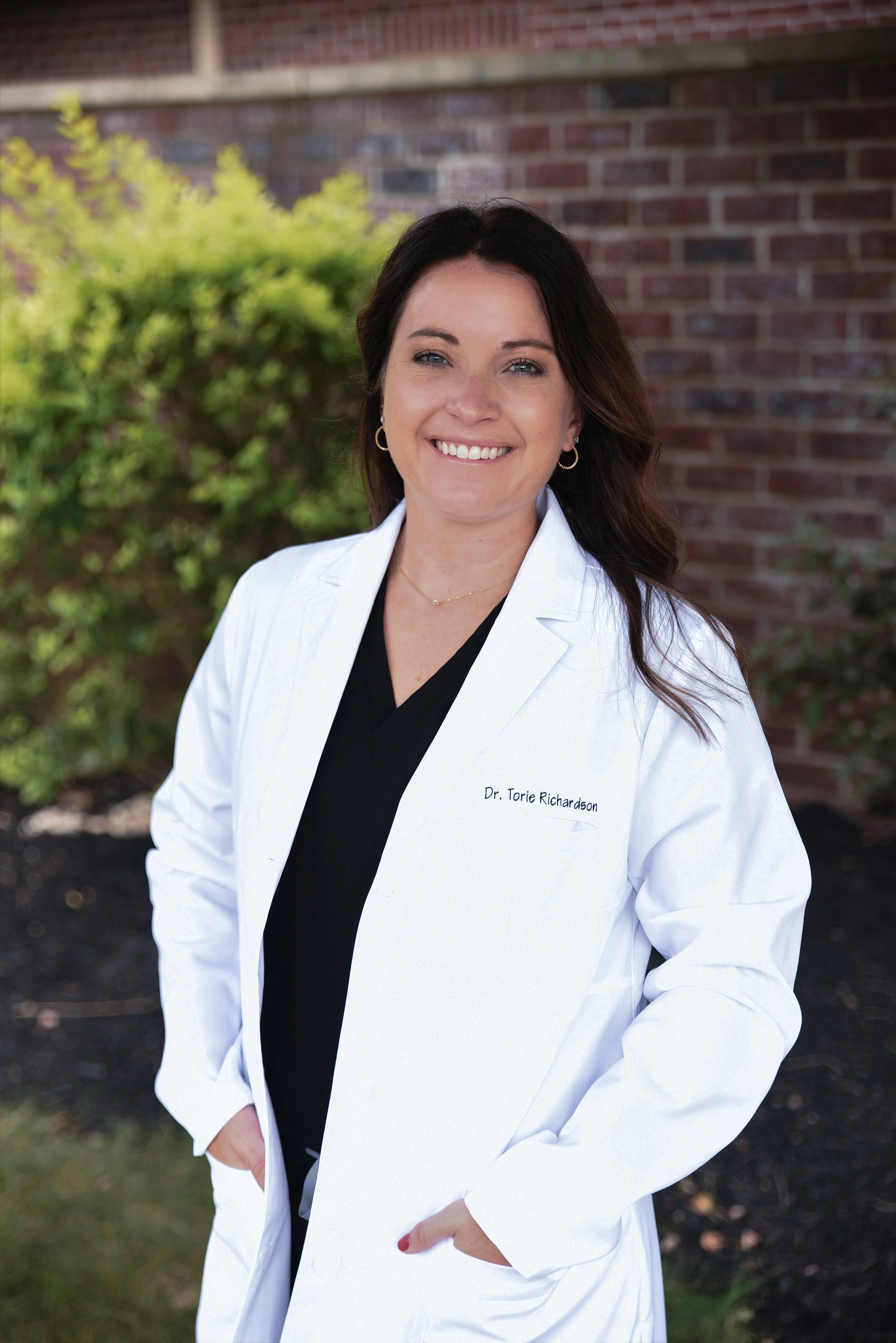 Clean, professional medical spa treatment room with neutral tones at Torie Richardson DDS in NOBLESVILLE