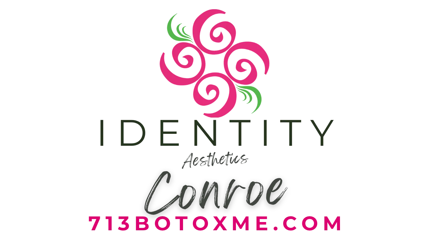 Clean, professional medical spa treatment room with neutral tones at IDENTITY Aesthetics in Conroe