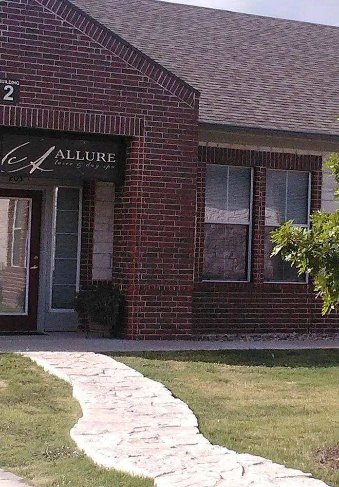 Clean, professional medical spa treatment room with neutral tones at Allure Laser Med Spa in Round Rock