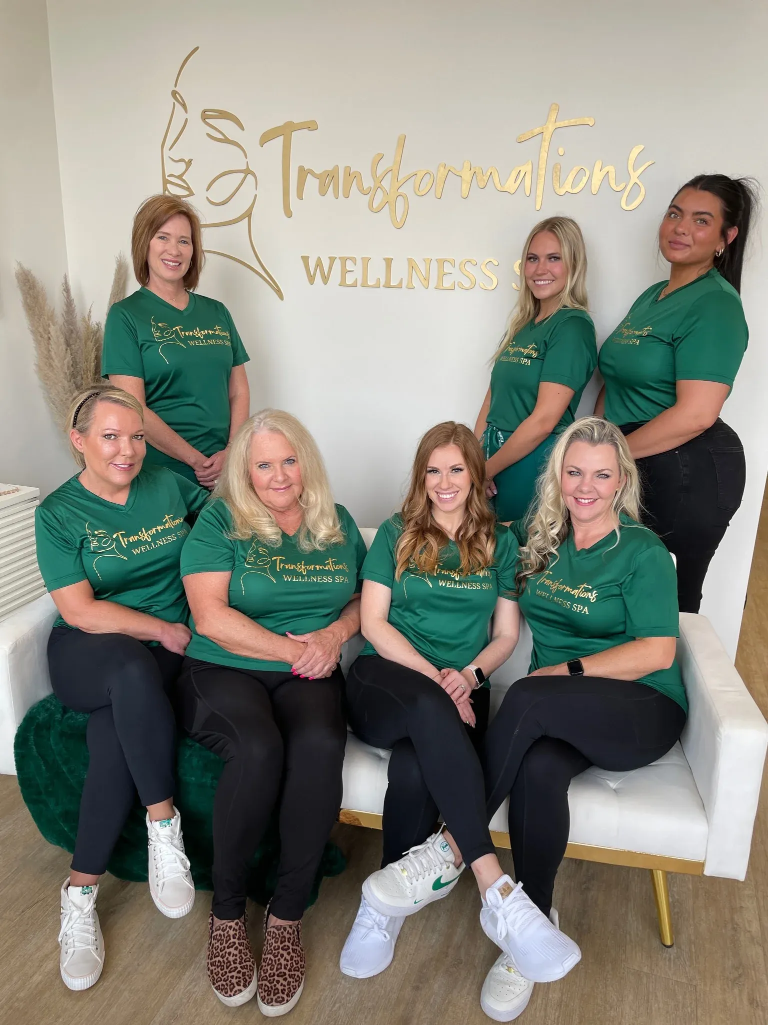 Clean, professional medical spa treatment room with neutral tones at Transformations Spa in Lees Summit