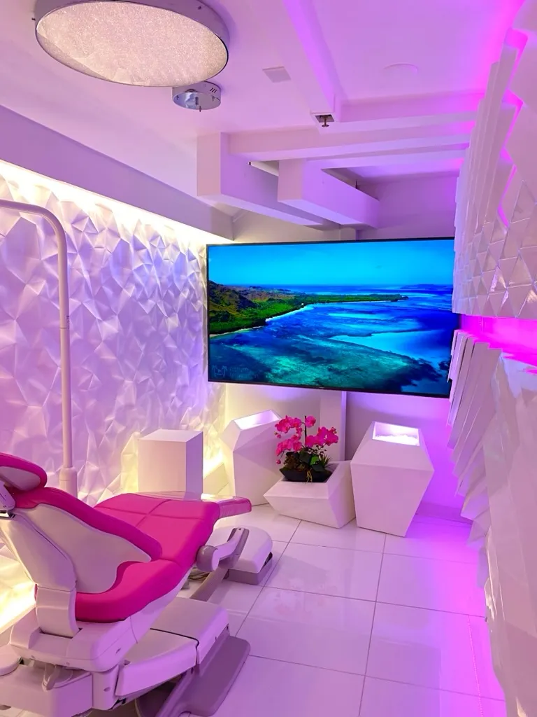 Clean, professional medical spa treatment room with neutral tones at Glo Beauty in Bellevue