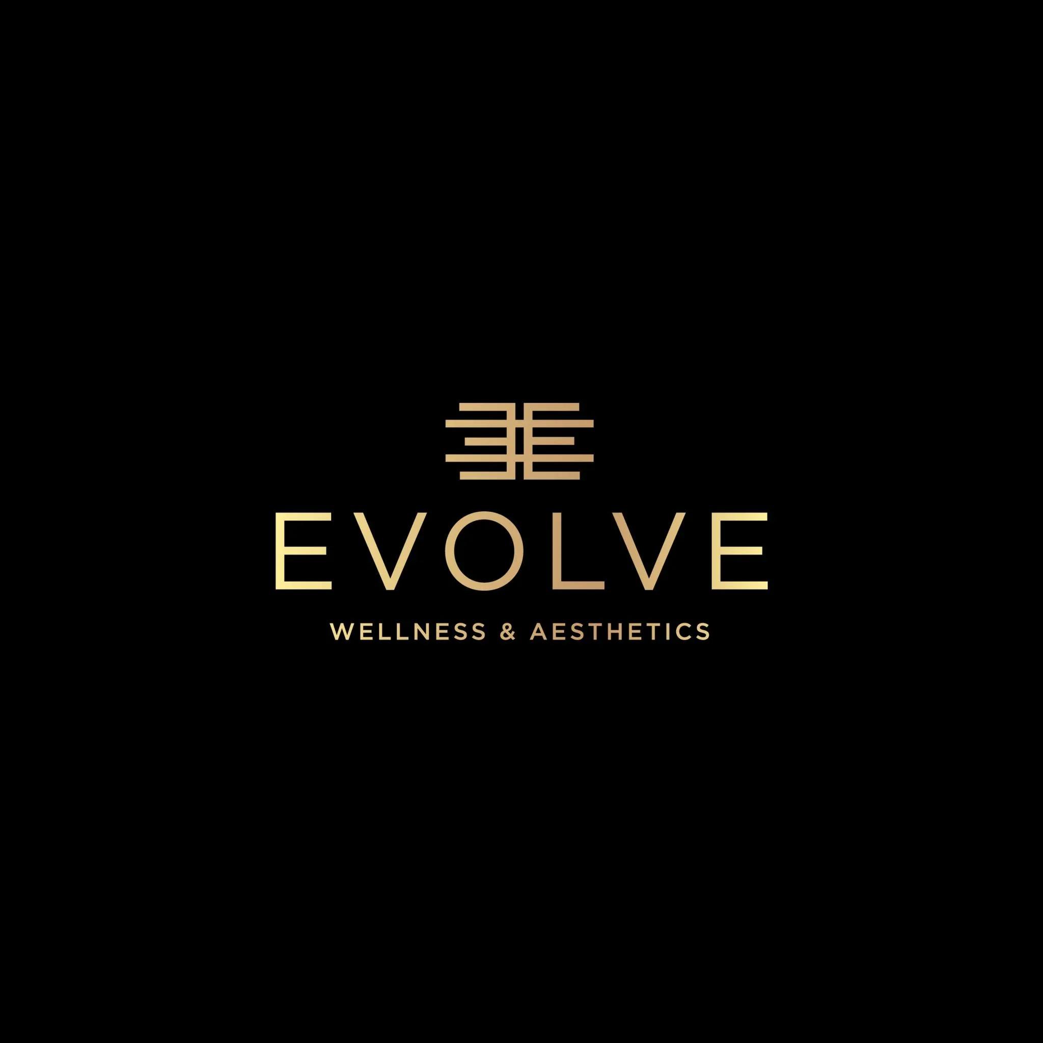 Clean, professional medical spa treatment room with neutral tones at Evolve Wellness & Aesthetics in Ada