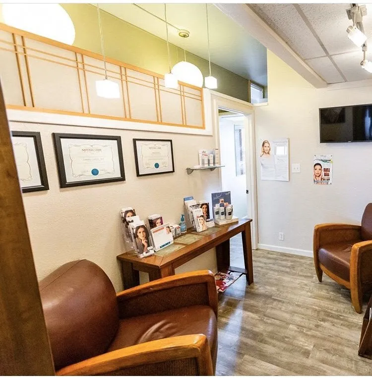 Clean, professional medical spa treatment room with neutral tones at The Medical Spa of Hawaii in Haleiwa