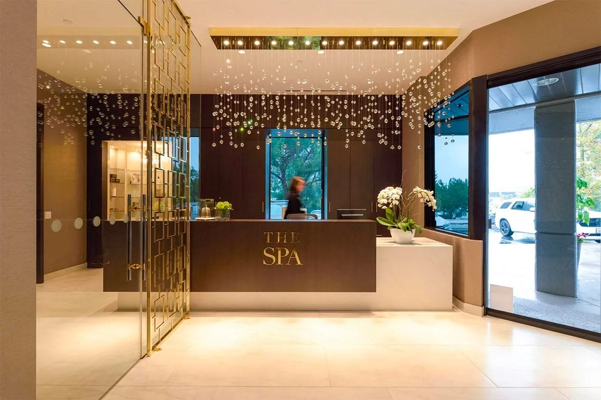 Clean, professional medical spa treatment room with neutral tones at Michael R. Schwartz M.D, Inc. in Westlake Village
