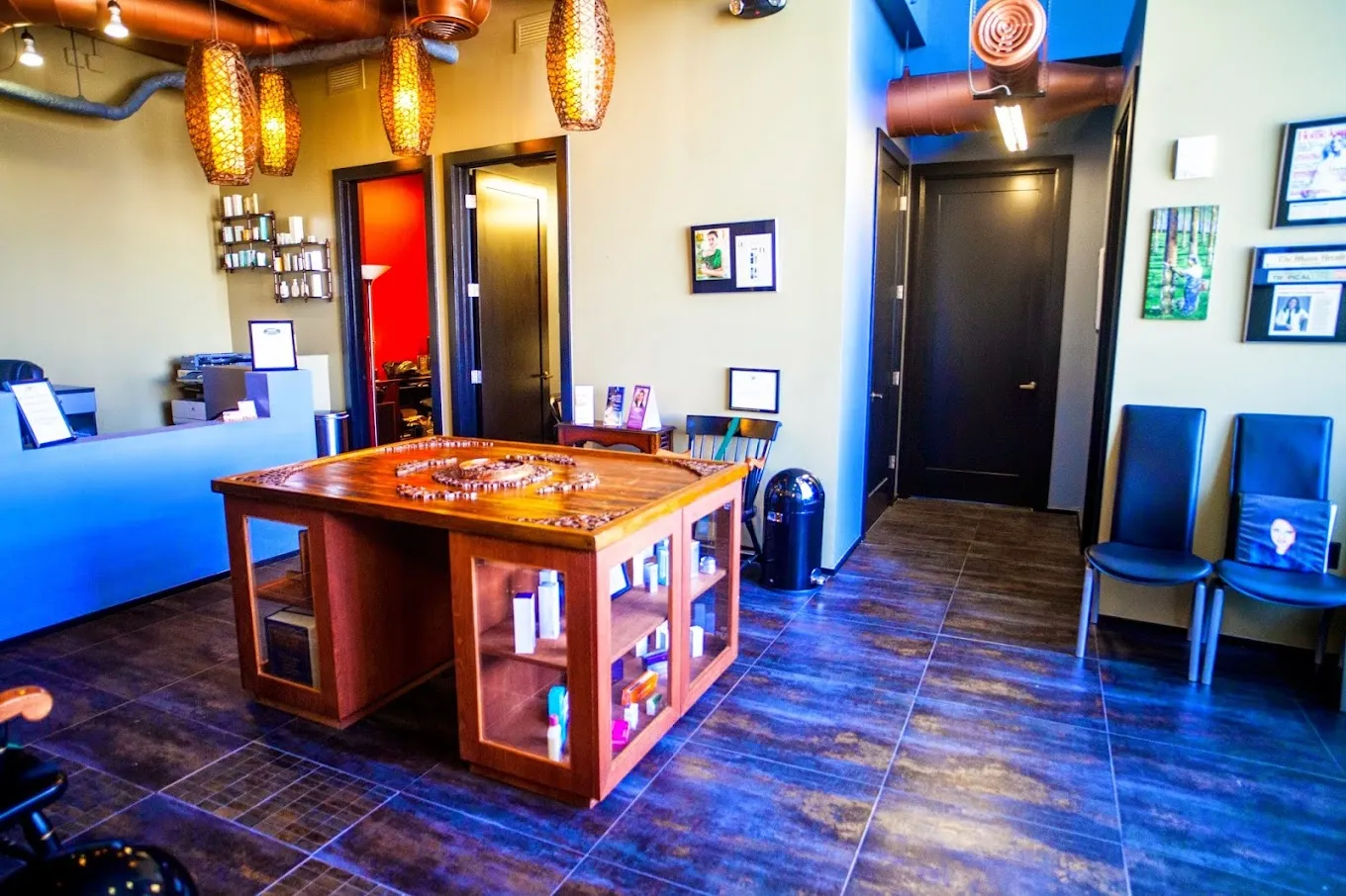 Clean, professional medical spa treatment room with neutral tones at Miami Skin Institute in Coral Gables