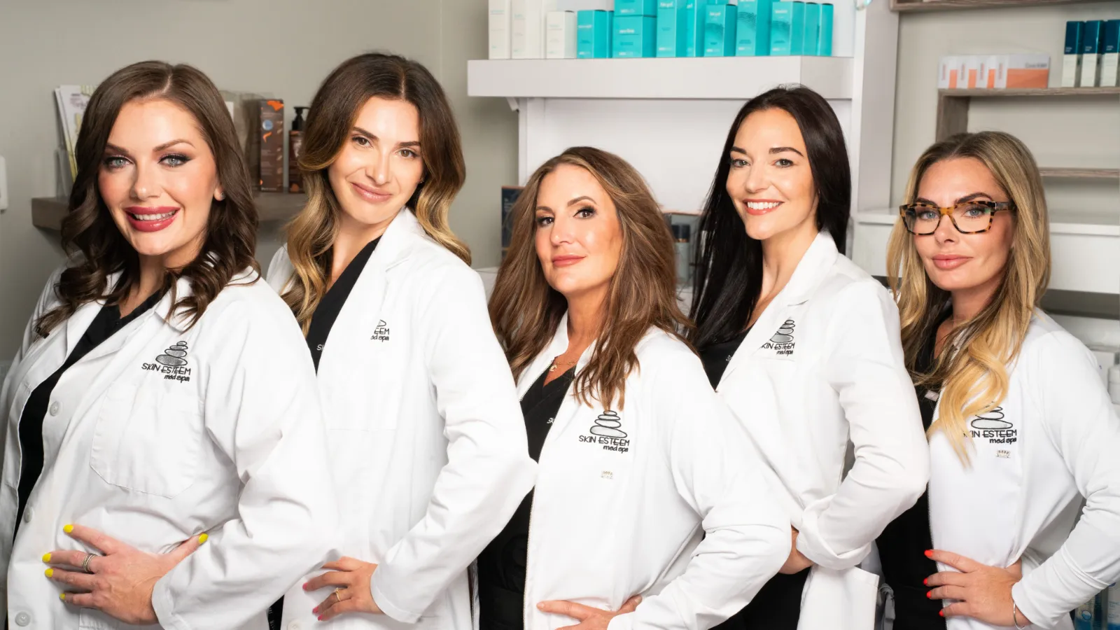 Clean, professional medical spa treatment room with neutral tones at Skin Esteem Med Spa&Wellness Cent in Kingston