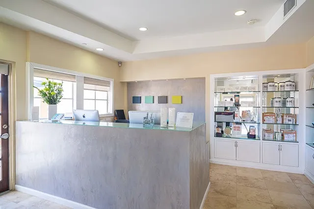 Clean, professional medical spa treatment room with neutral tones at Remedy Skin + Body in Westlake Village