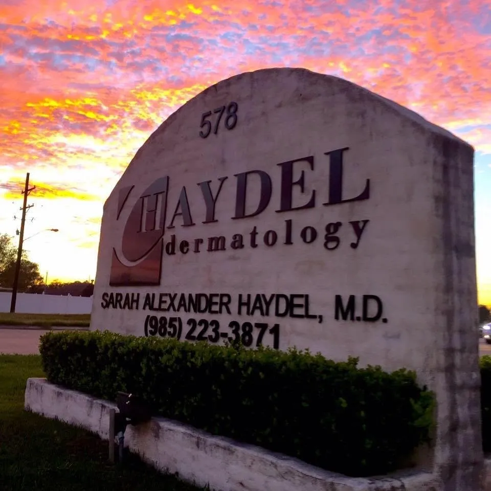 Clean, professional medical spa treatment room with neutral tones at Haydel Dermatology in Houma