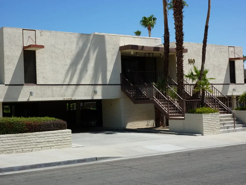 Clean, professional medical spa treatment room with neutral tones at JPO Aesthetics in Palm Springs