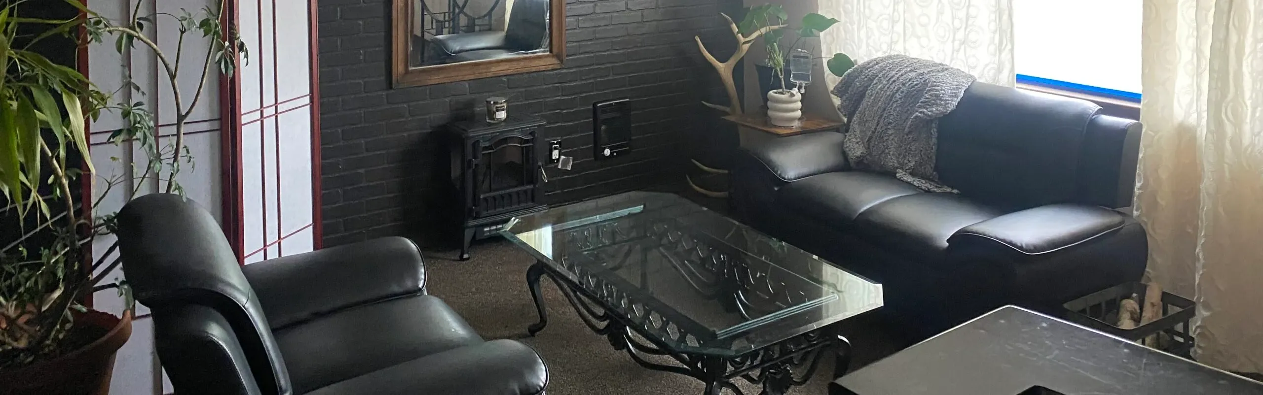 Clean, professional medical spa treatment room with neutral tones at Vibrant 11 Aesthetics in Lilliwaup