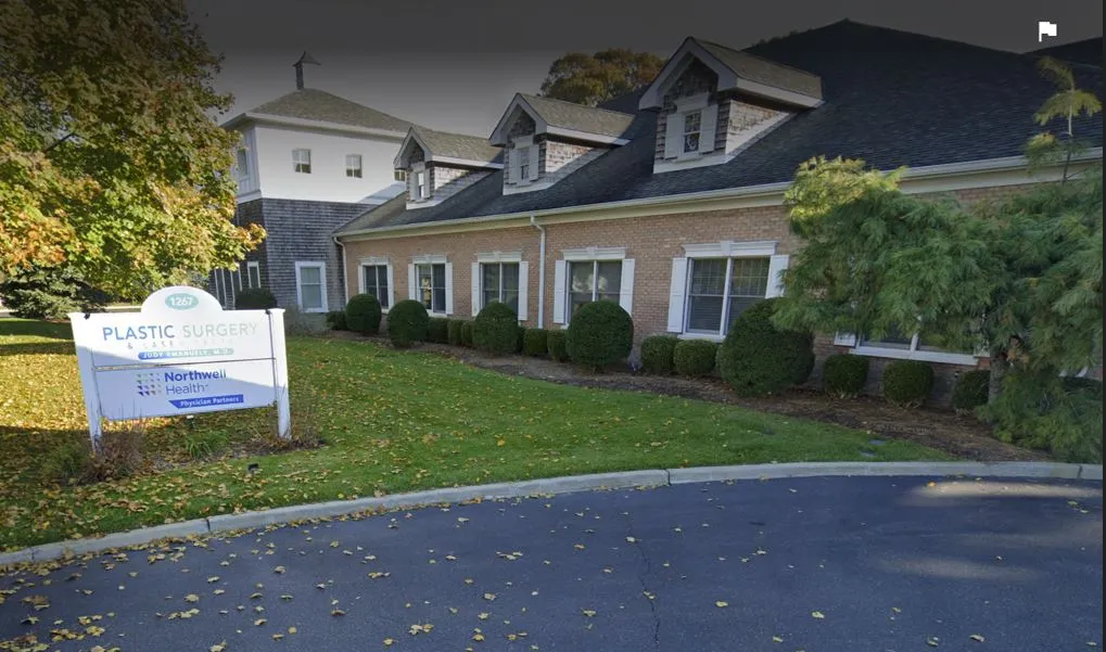 Clean, professional medical spa treatment room with neutral tones at East End Plastic Surgery & Laser Center in Riverhead
