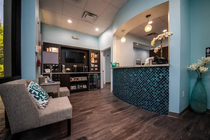 Clean, professional medical spa treatment room with neutral tones at Bay Area Women’s Wellness in CLEARWATER