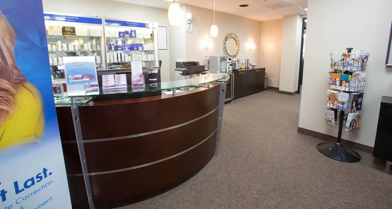 Clean, professional medical spa treatment room with neutral tones at Beatitude Aesthetic Medicine in San Diego