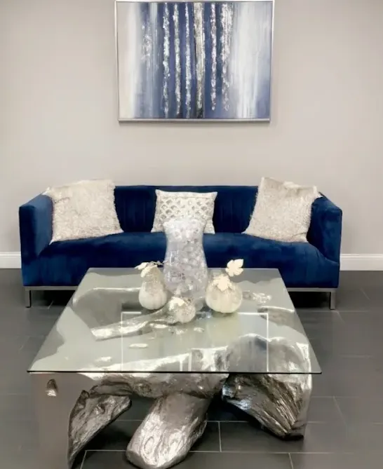 Clean, professional medical spa treatment room with neutral tones at Metroplex Dermatology in Arlington