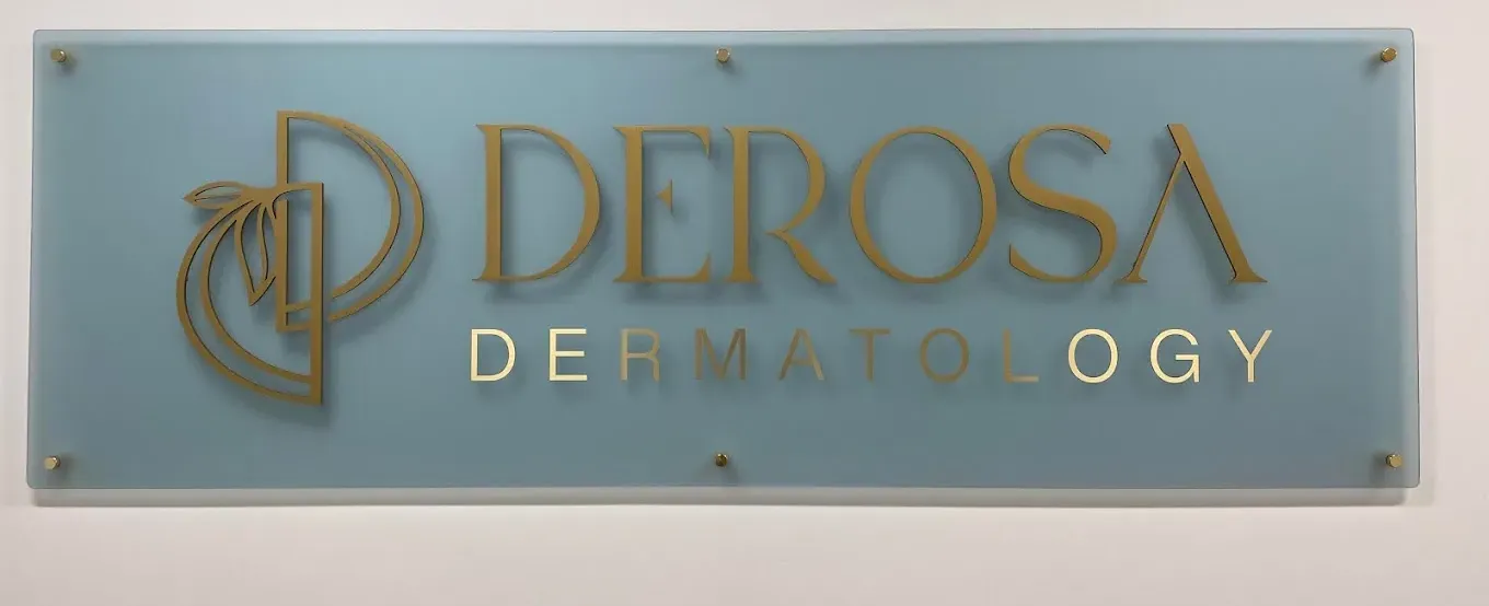 Clean, professional medical spa treatment room with neutral tones at DeRosa Dermatology in Langhorne