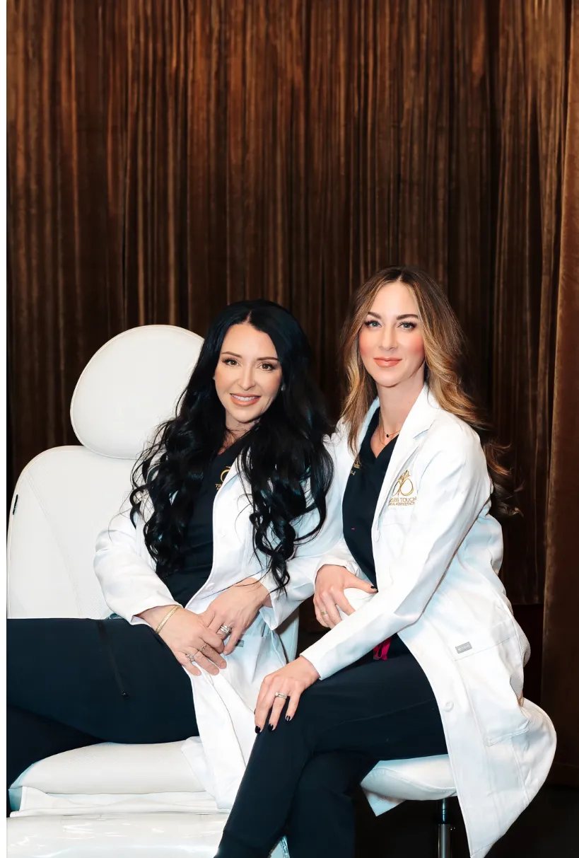 Clean, professional medical spa treatment room with neutral tones at Timeless Touch Medical Aesthetics in Covington