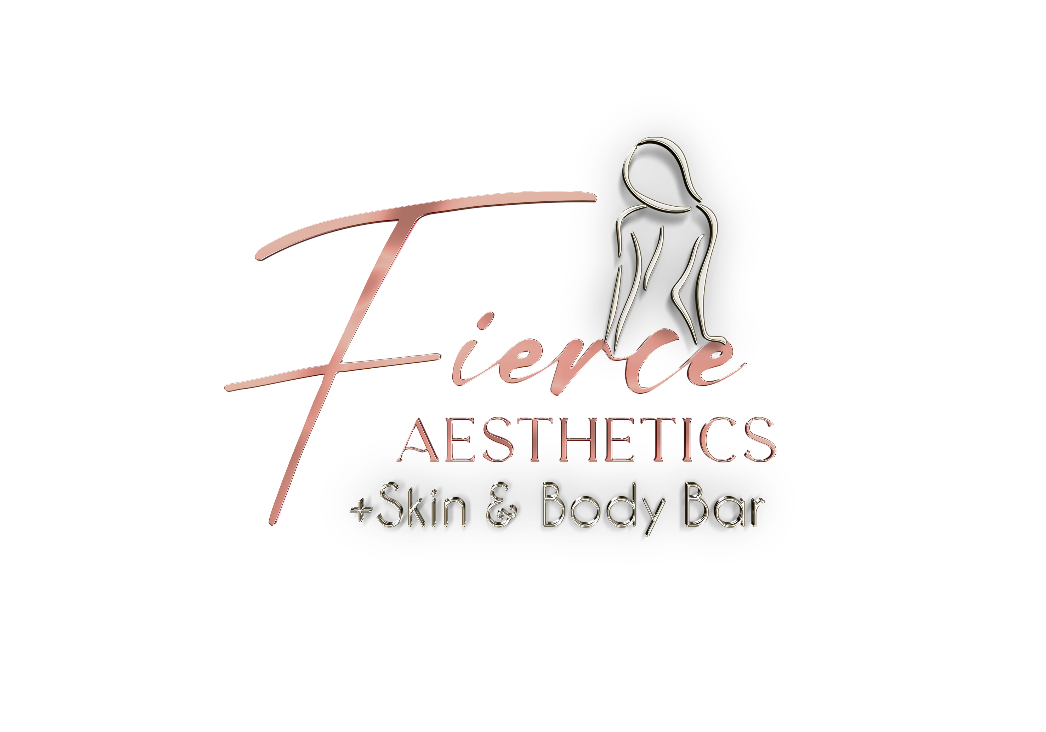 Clean, professional medical spa treatment room with neutral tones at Fierce Aesthetics in LIMA