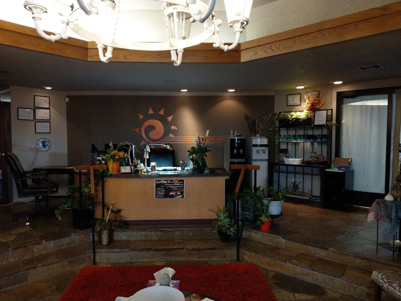 Clean, professional medical spa treatment room with neutral tones at A New Day Spa in Murray