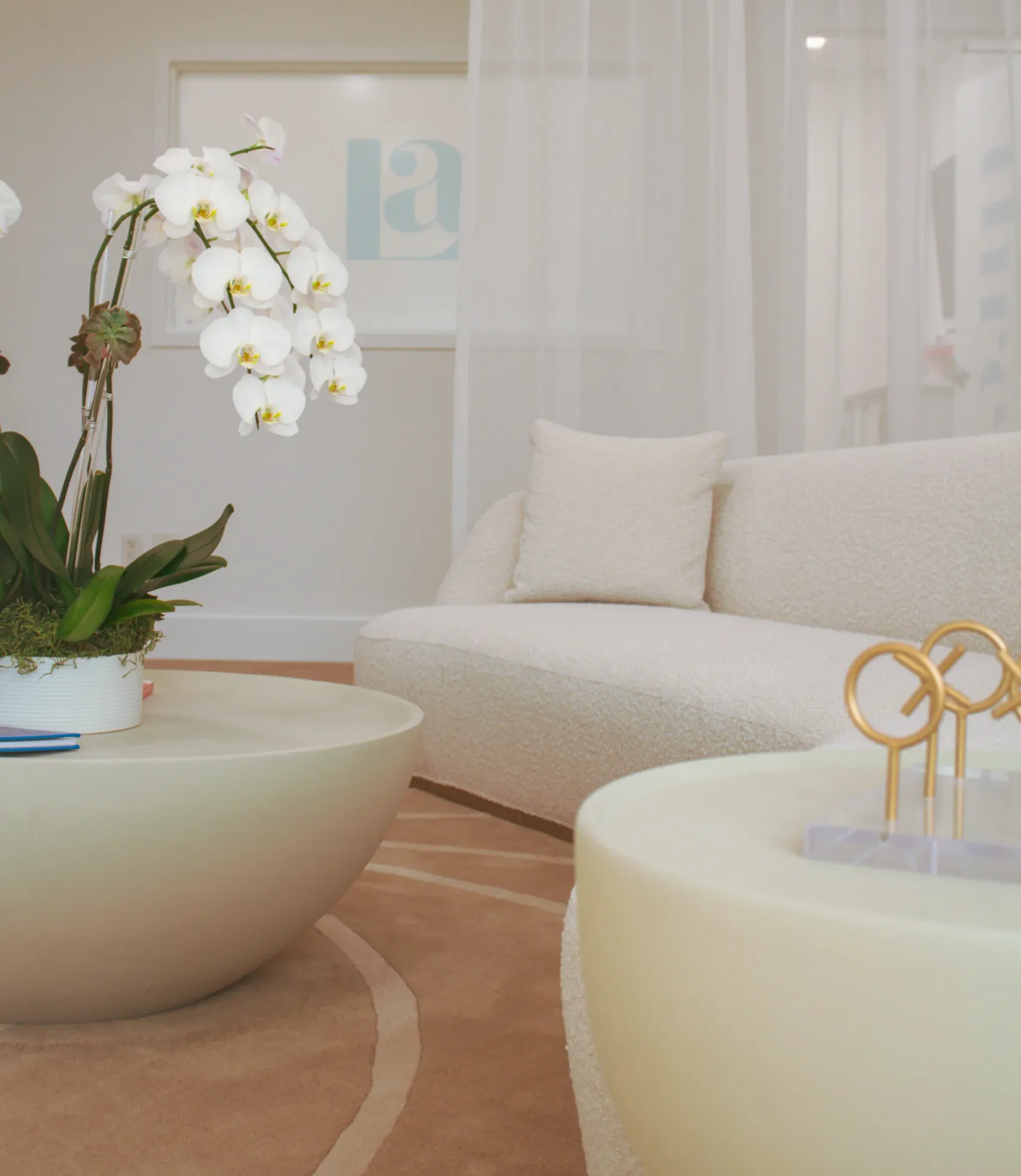 Clean, professional medical spa treatment room with neutral tones at Lennox Aesthetics in Boca Raton